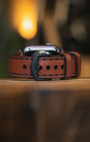 Medium Brown - Apple Watch Strap Explorer
