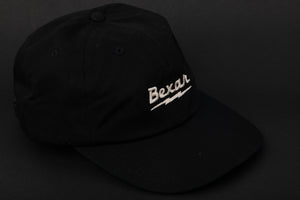 Bexar Dad Cap // Black / White Bolt