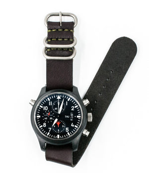 Simple NATO Watch Strap-Dark Brown