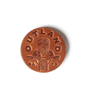 Outland Moto Leather Coasters