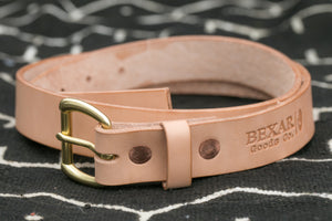 Keeper Brass Belt 1.25" RAW