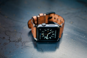 Apple Watch Strap // Whiskey Cordovan