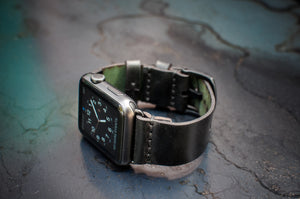 Apple Watch Strap // Black Cordovan
