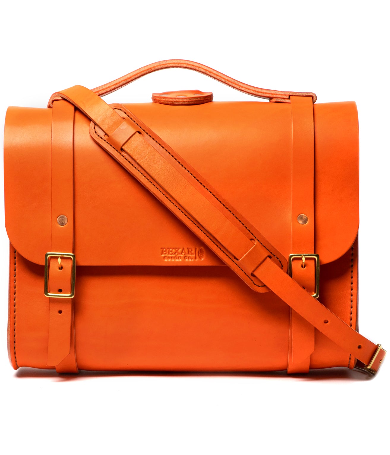 Porter Satchel // SOS Orange