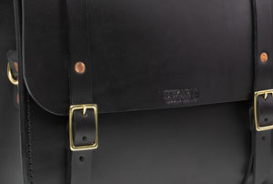 Porter Satchel // Black