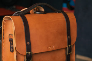 Porter Satchel // Two Tone