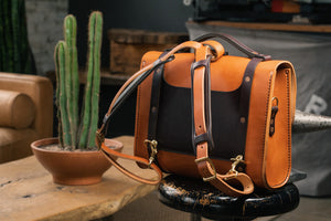 Porter Satchel // Two Tone