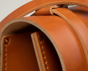 Porter Satchel // Tan Bridle