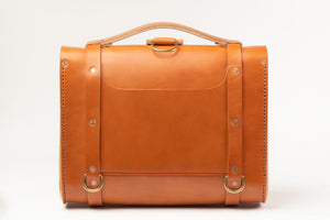 Porter Satchel // Tan Bridle