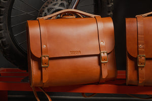 Porter Satchel // Tan Bridle