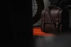 Porter Satchel // Dark Brown