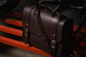 Porter Satchel // Dark Brown