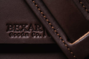 Porter Satchel // Dark Brown