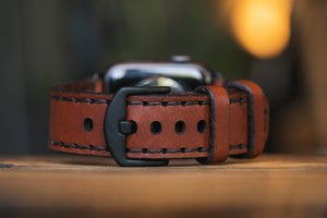 Medium Brown - Apple Watch Strap Explorer