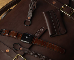 Chocolate Cordovan - Apple Watch Strap Explorer