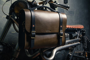 Porter Satchel // Olive + Black