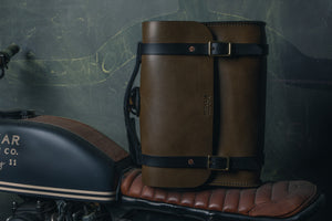 Porter Satchel // Olive + Black