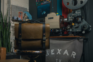 Porter Satchel // Olive + Black