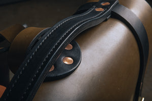 Porter Satchel // Olive + Black