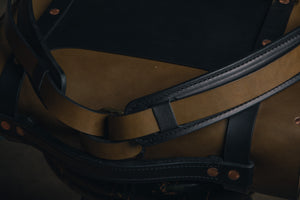 Porter Satchel // Olive + Black