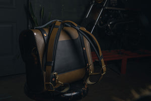Porter Satchel // Olive + Black