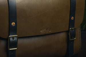 Porter Satchel // Olive + Black