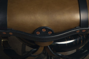 Porter Satchel // Olive + Black