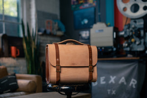 Porter Satchel // Russet + Buck Brown