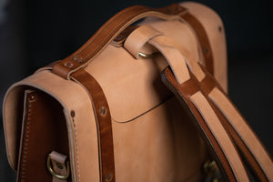 Porter Satchel // Russet + Buck Brown