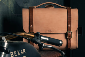 Porter Satchel // Russet + Buck Brown