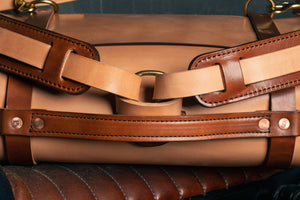 Porter Satchel // Russet + Buck Brown