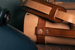 Porter Satchel // Russet + Buck Brown