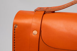 Porter Satchel // SOS Orange