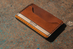 Slim Wallet - Orange Creme