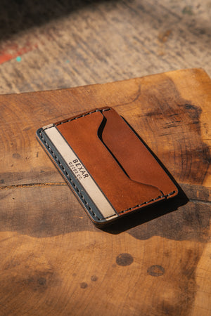 Slim Wallet - Stone Creme