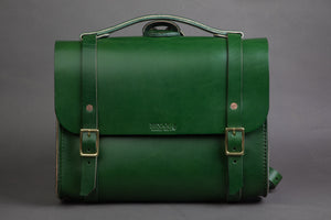 Porter Satchel // Green