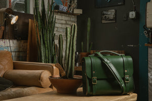 Porter Satchel // Green