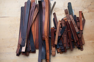 Lot #4 Leather Watch Straps not sewn