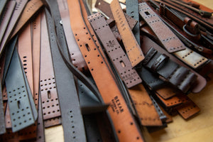 Lot #4 Leather Watch Straps not sewn
