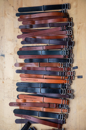 Lot #5 Watch Straps sewn