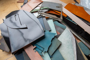 Lot #28 scrap leather