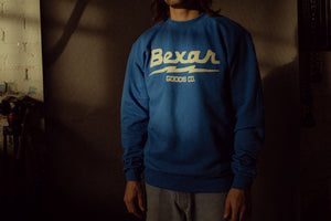 Bexar Bolt Blue Champion Sweatshirt