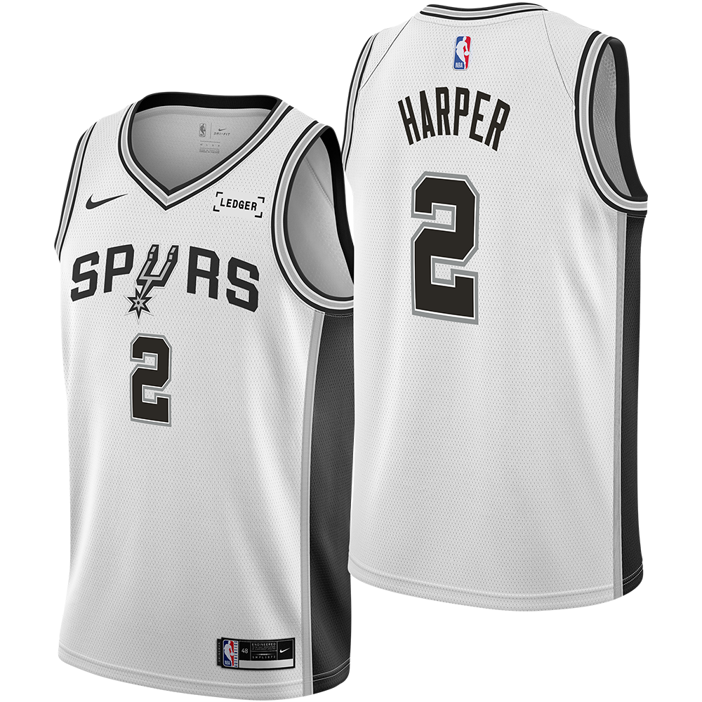San Antonio Spurs Men's Nike #2 Dylan Harper Association Edition Swingman Jersey