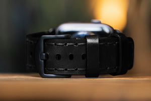 BLACK Cordovan - Apple Watch Strap Explorer