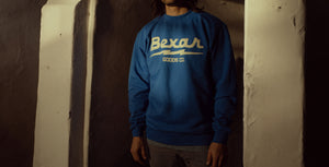 Bexar Bolt Blue Champion Sweatshirt