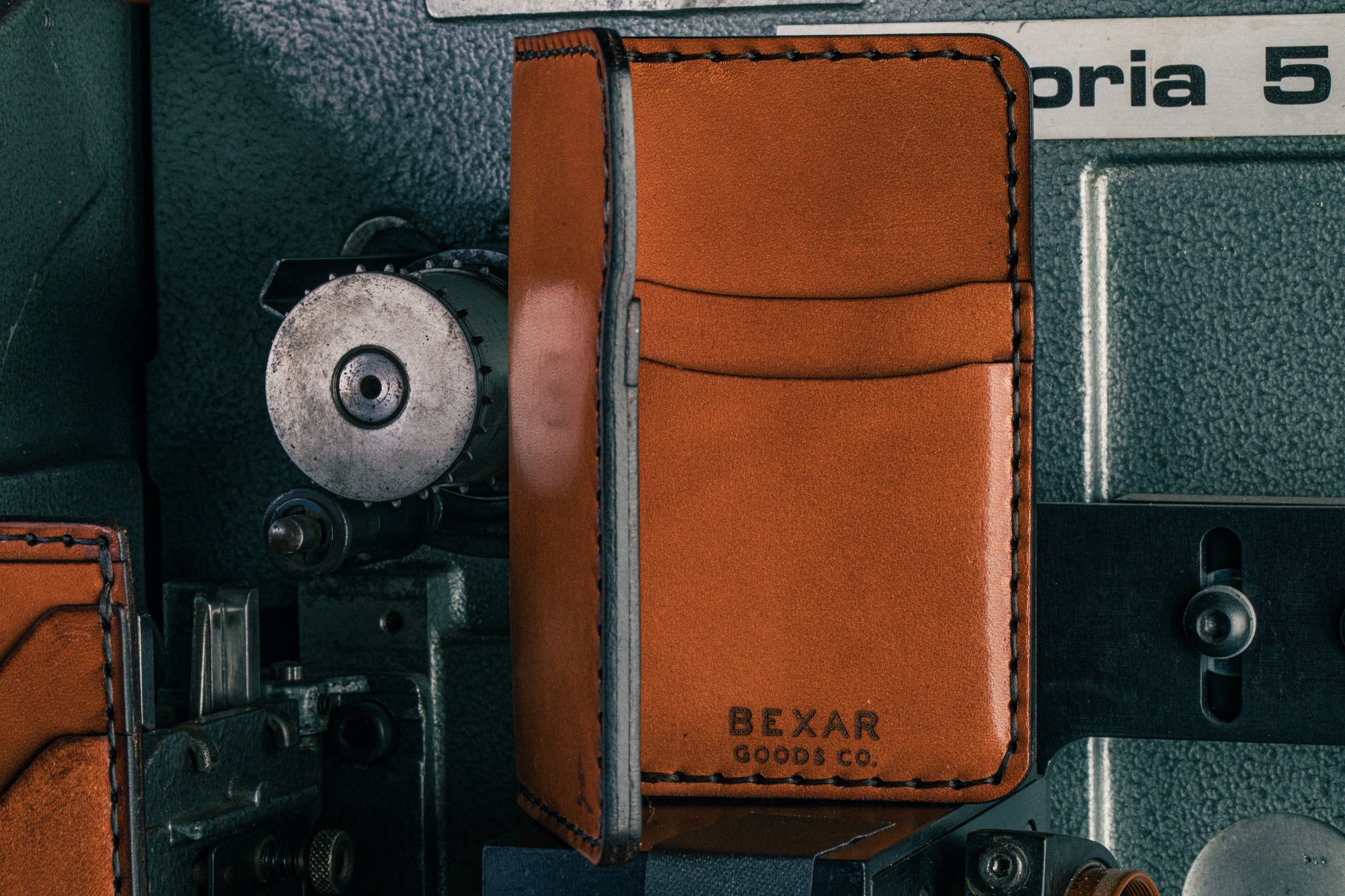 Bexar Goods Co Vertical Card Wallet