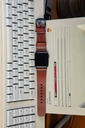 Apple Watch Strap // Medium Brown