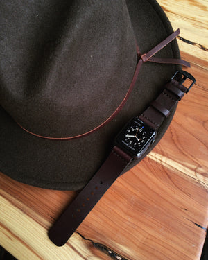 Apple Watch Strap // Dark Brown