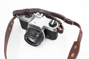 Vagabond Camera Strap // Dark Brown