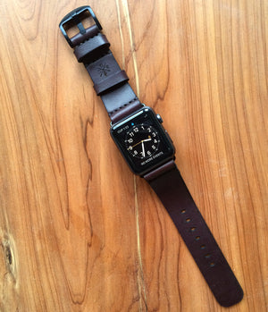 Apple Watch Strap // Dark Brown